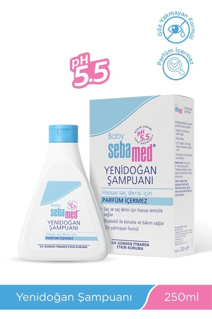 Sebamed Baby Yenidoğan Şampuan 250 ML
