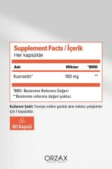 Ocean Quercetin 100 mg 60 Kapsül SKT:08.27