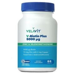Velavit V-Biotin 5000 mg 60 Tablet SKT:08.26