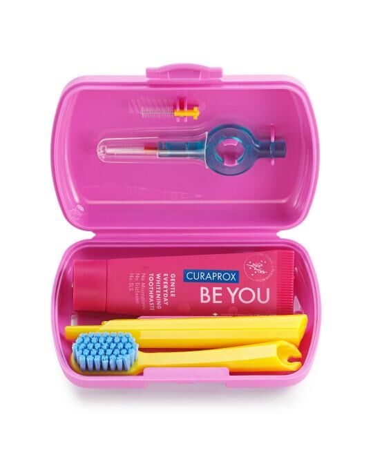Curaprox Travel Set -Pembe SKT:08.27