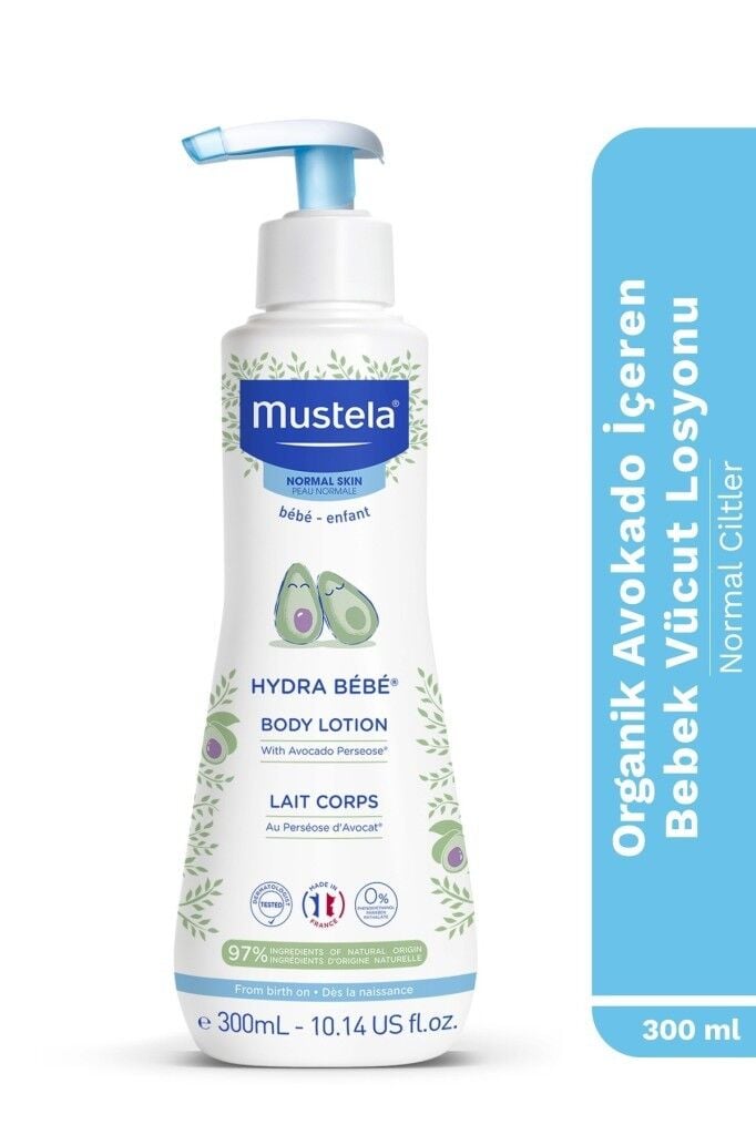 Mustela Hydra Bebe Avakado Özlü Body Lotion 300 ML SKT:09.27