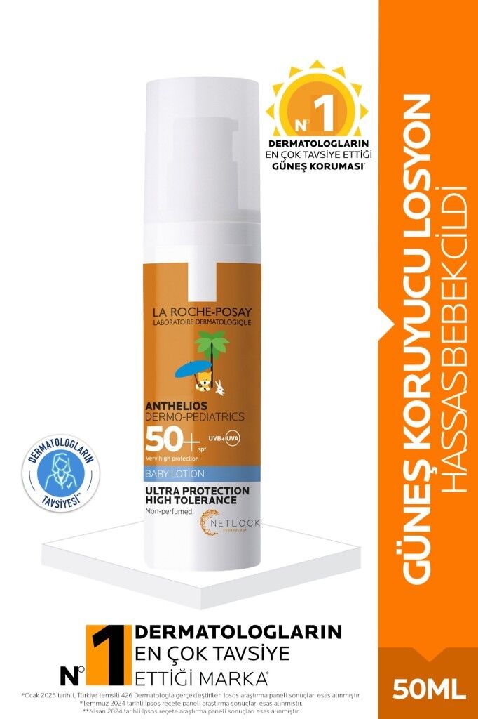 La Roche Posay Anthelios Dermo-Pediatrics Baby Lotion SPF50+ 50 ml SKT:01.27
