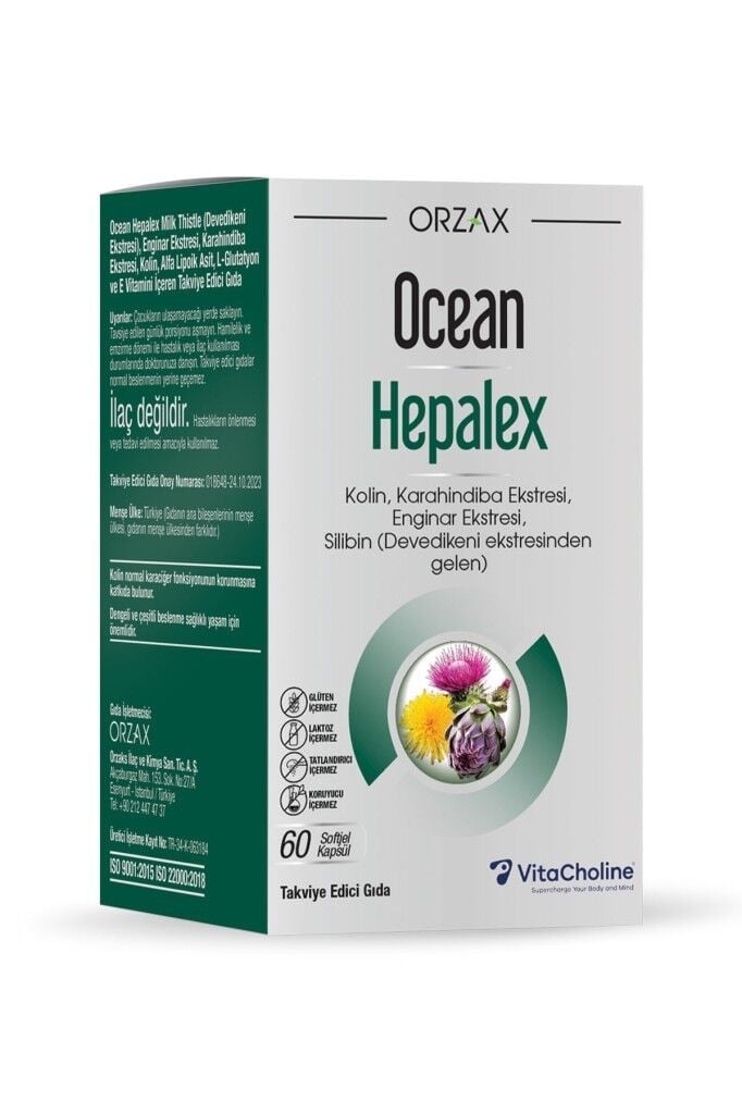 Ocean Hepalex 60 Softjel Kapsül SKT:01.27