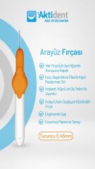 Aktident Arayüz Fırçası 0.45 MM 4 Adet