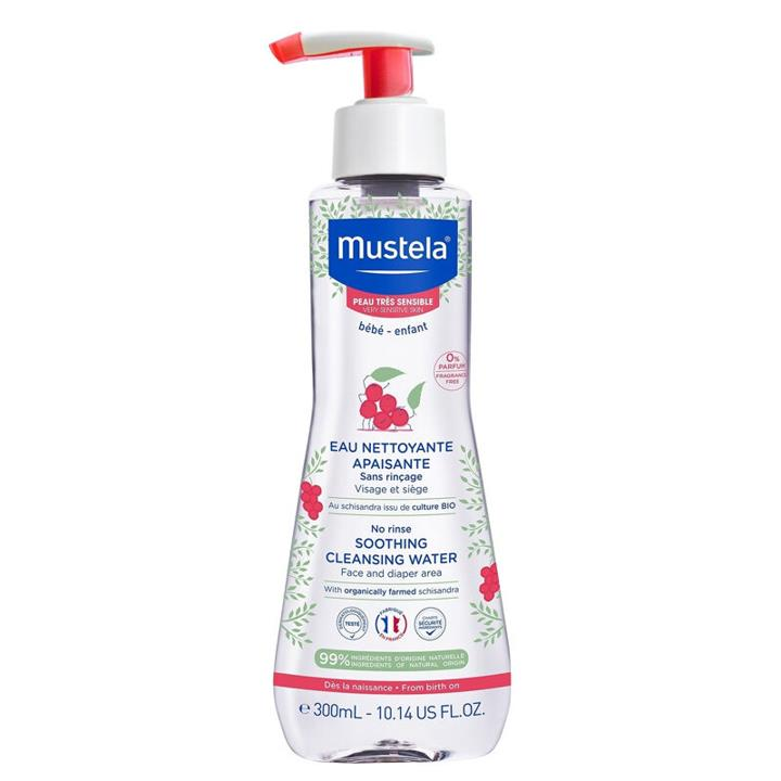 Mustela Soothing Cleansing Water Hassas Ciltler İçin Temizleme Suyu 300 ml SKT:07.26