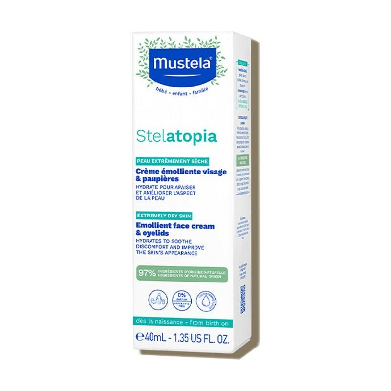 Mustela Stelatopia Emollient Face Cream 40 ml SKT:05.26