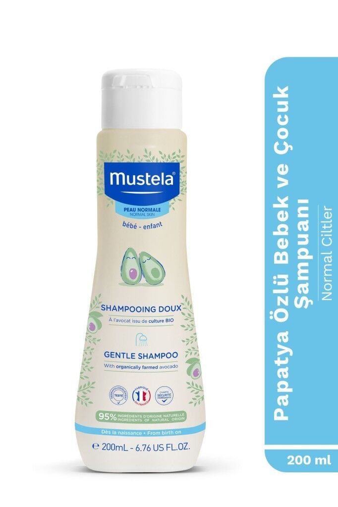 Mustela Gentle Shampoo  200 ML SKT:08.27