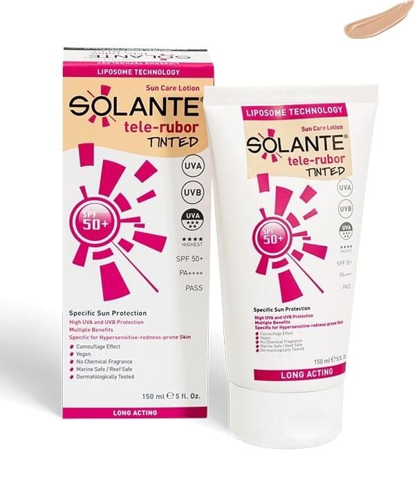 Solante Tele-Rubor Tinted Sun Care Losyon SPF50+ 150 ml SKT:01.29