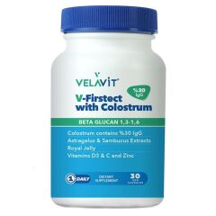 Velavit V-Firstect With Colostrum 30 Tablet SKT:11.27
