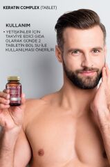 Bioxcin Keratin Complex 500 mg 60 Tablet SKT:02.27