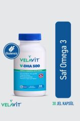 Velavit V-DHA 500 mg 30 Kapsül SKT:04.26