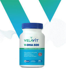 Velavit V-DHA 500 mg 30 Kapsül SKT:04.26