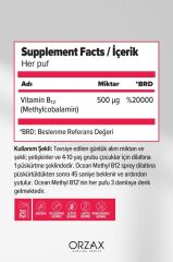 Ocean Methyl B12 Sprey 500 mcg 5 ml SKT:11.26