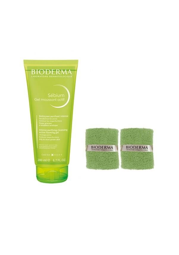 Bioderma Sebium Gel Active 200 ml + Bilek Havlusu Hediyeli SKT:10.26