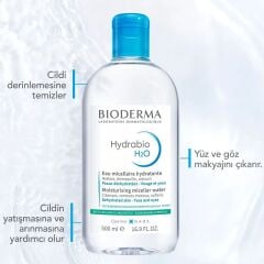 Bioderma Hydrabio H2O 500 ml - 1 Alana 1 Hediye SKT:11.26