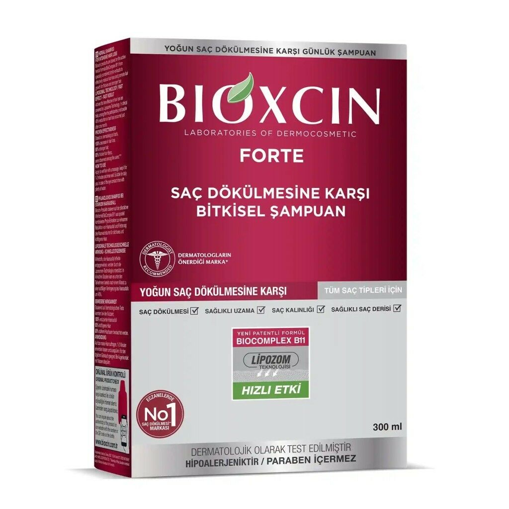 Bioxcin Şampuan Forte Tüm Saçlar 300 ml
