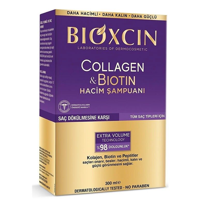 Bioxcin Collagen Biotin Hacim Şampuanı 300 ml