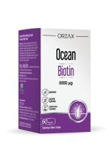 Ocean Biotin 5000 Mcg 60 Kapsül SKT:09.27