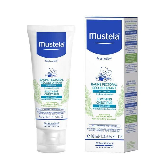 Mustela Soothing Chest Rub 40 ML SKT:09.26