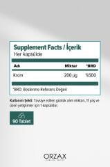 Ocean Krom Pikolinat 200 Mcg 90 Kapsül SKT:08.27