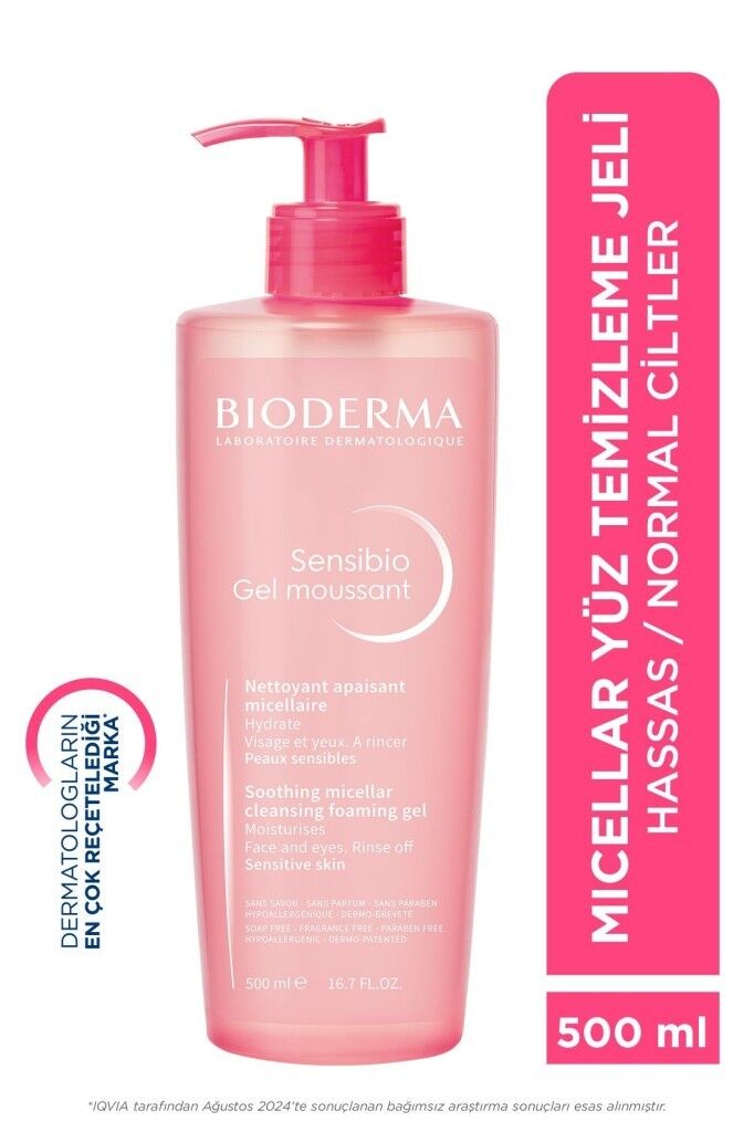 Bioderma Sensibio Foaming Gel 500 ml - Puansız SKT:04.27