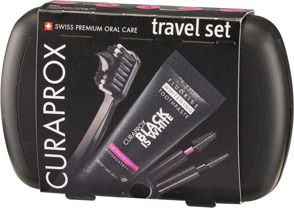 Curaprox Black Is White Travel Set SKT:08.27
