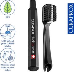 Curaprox Black Is White Travel Set SKT:08.27
