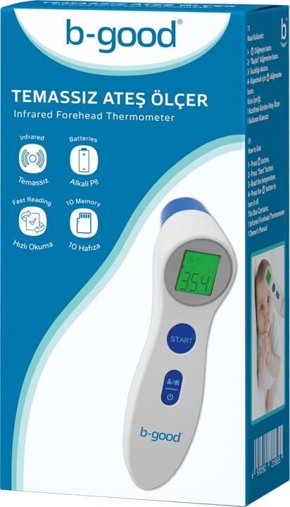 B-Good DET-306 Kızılötesi Alından Ateş Ölçer