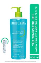 Bioderma Sebium Gel Moussant 500 ml - Puansız  SKT:09.27