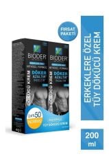 Bioder Tüy Dökücü Krem Erkek 100 Ml 2li