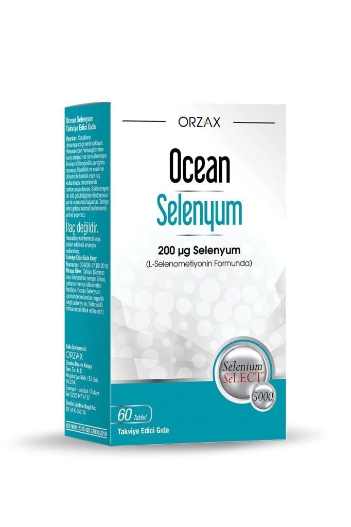 Ocean Selenyum 200 mcg 60 Tablet SKT:09.27