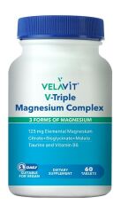 Velavit V Triple Magnesium Complex 60 Kapsül SKT:01.28