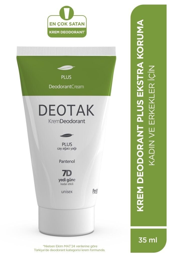 Deotak Krem Deodorant Plus 35 ml
