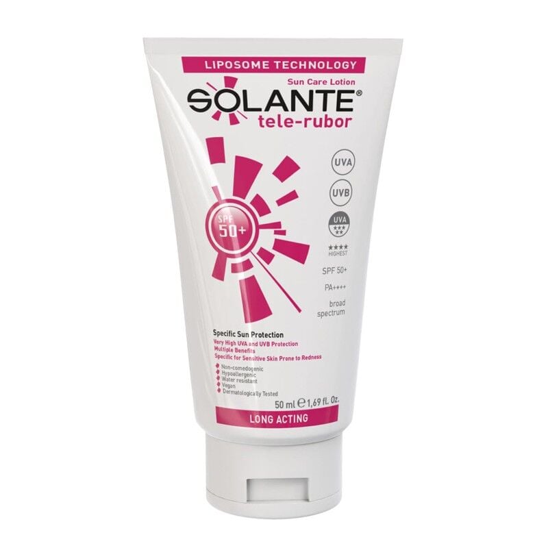 Solante Tele-Rubor Losyon SPF50+ 50 ml SKT:04.30