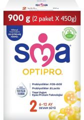 SMA Optipro 2 Devam Sütü 450 gr 2'li SKT:01.27