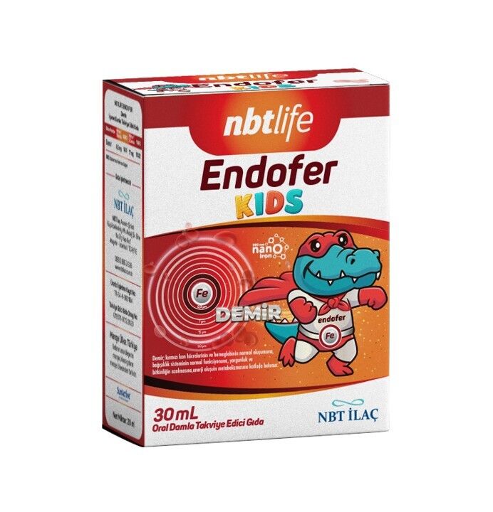 Nbt Life Endofer Kids Demir Damla 30 ml SKT:12.26
