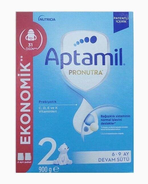 Aptamil Pronutra 2 Devam Sütü 900 gr SKT:10.26