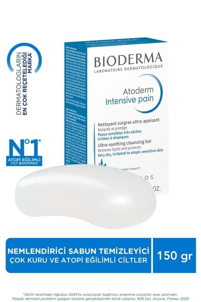 Bioderma Atoderm Intensive Bar Pain 150 gr SKT:10.26