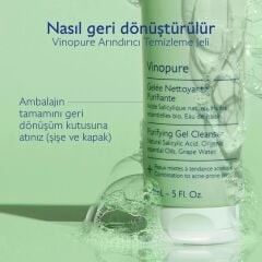Caudalie Vinopure Nettoyante Purifiante Gel 150 ml
