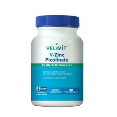 Velavit V-Zinc Picolinate 30 Kapsül  SKT:03.28