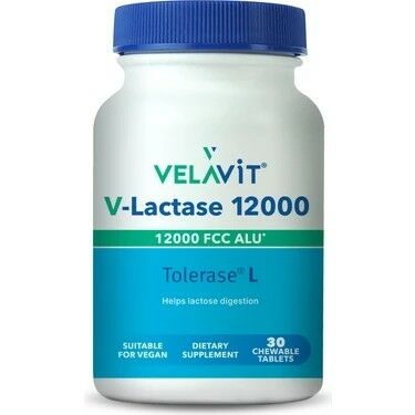 Velavit V-Lactase 1200 mg 30 Tablet SKT:02.28