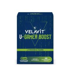 Velavit V-Gamer Boost 20 Efervesan Tablet SKT:04.28
