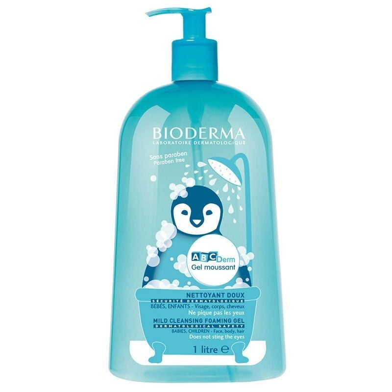 Bioderma Abcderm Foaming Cleanser 1 lt Puansız SKT:01.28