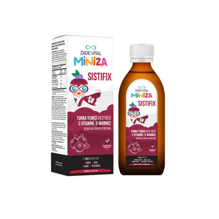 Zade Vital Miniza Sistifix Takviye Edici Gıda 150 ml SKT:05.27