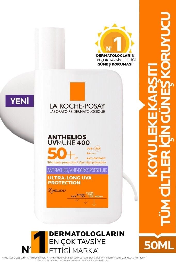 La Roche Posay Anthelios Uvmune 400 Anti Dark Spots Fluid Spf50+ 50 ml SKT:05.28