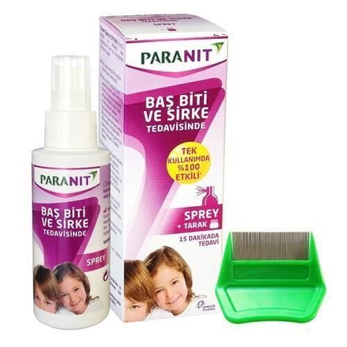 Paranit Bit ve Sirke Tedavisi için Sprey 100 ML SKT:09.26