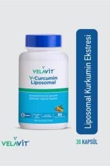 Velavit V-Curcumin Liposomal 30 Kapsül SKT:06.28