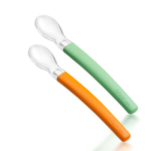 Wee Baby 122 Mama Kaşığı 2'li - Turuncu- Yeşil