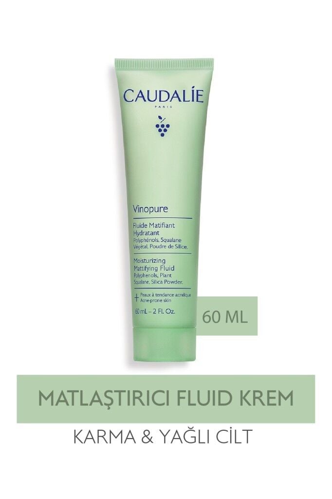 Caudalie Vinopure Matlaştırıcı Fluid Krem 60 ml