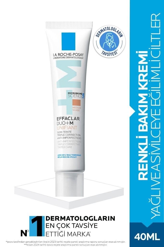 La Roche Posay Effaclar Duo M Medium 40 ml  SKT:03.28
